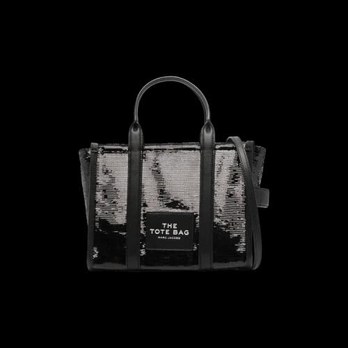 Marc Jacobs Sequins Small Tote Bag Black