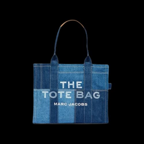 Marc Jacobs The Large Tote Bag Blue Denim