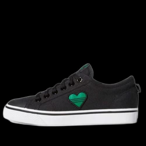 adidas Nizza Trefoil 'Black White' (Women's)