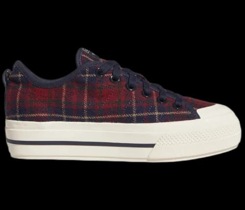 adidas Nizza RF Platform Low Plaid (Women's)