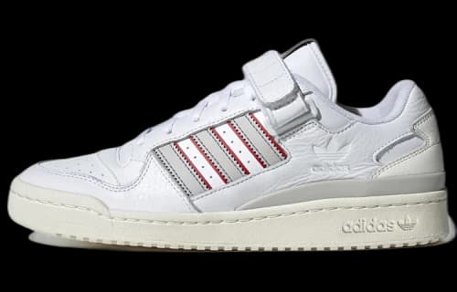 adidas Forum Low 'White Grey Red'