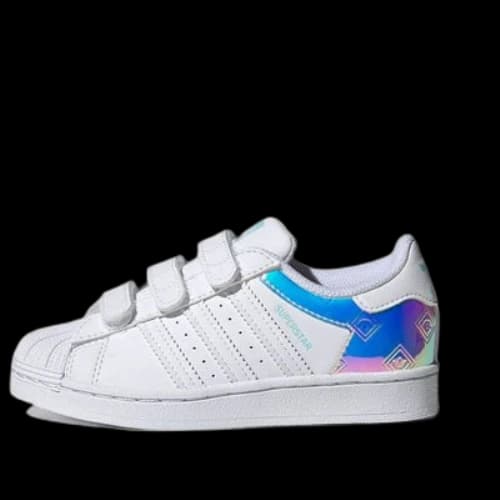 (PS) adidas originals Superstar 'White Pulse Aqua'
