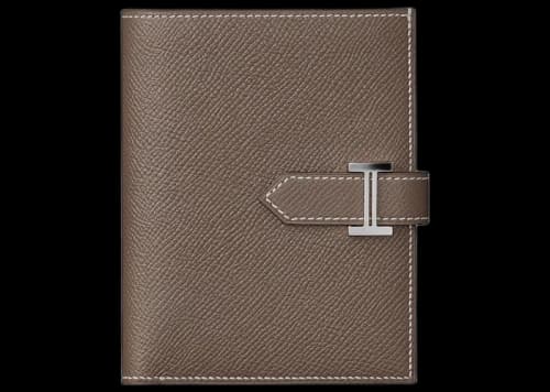 Hermes Bearn Compact Wallet Brown