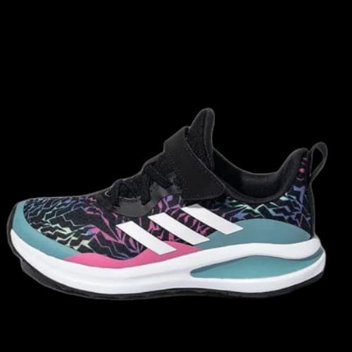 (GS) adidas Fortarun Running Shoes 'Black Multi'