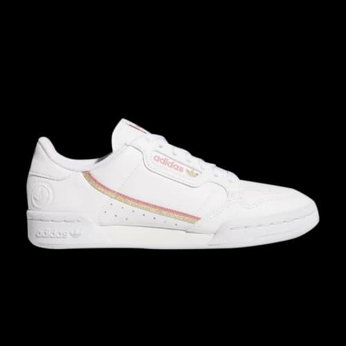 adidas Continental 80 Vegan White Hazy Rose (Women's)
