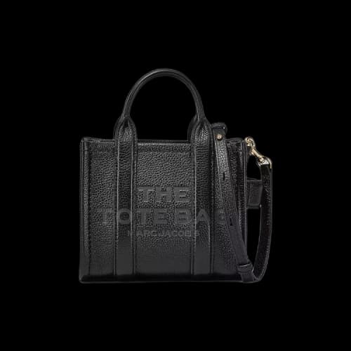 Marc Jacobs The Micro Leather Tote Bag 'Black'
