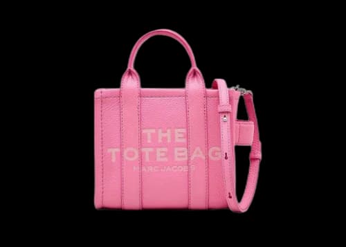 Marc Jacobs The Leather Mini Tote Bag Petal Pink