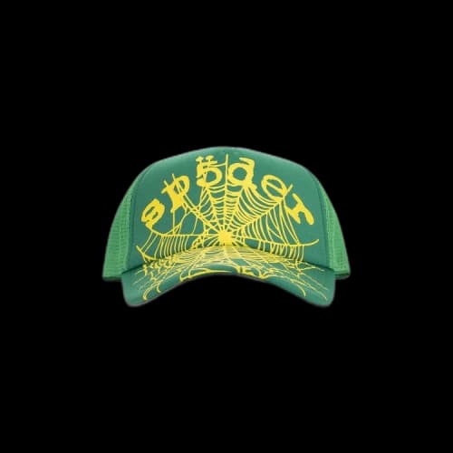 Sp5der OG Web V2 Trucker 'Slime Green'