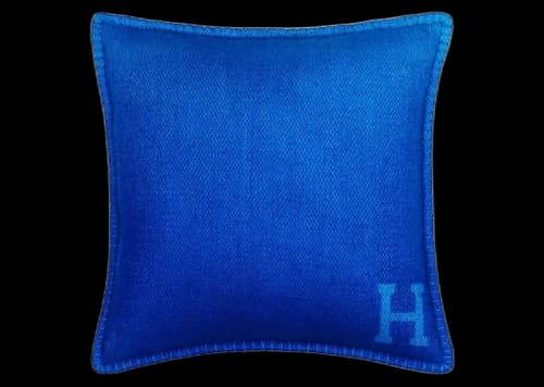 Hermes Yack'n'Dye Pillow Indigo