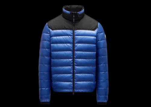 Moncler Silvere Short Down Jacket Royal Blue