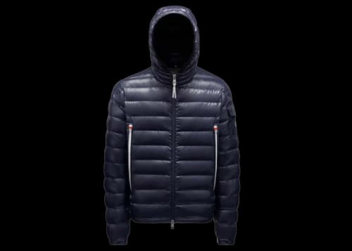 Moncler Galion Short Down Jacket Navy Blue