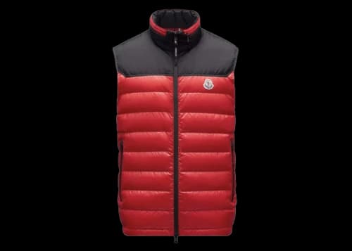 Moncler Ortac Down Vest Ruby Red