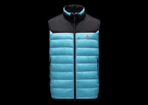 Moncler Ortac Down Vest Turquoise