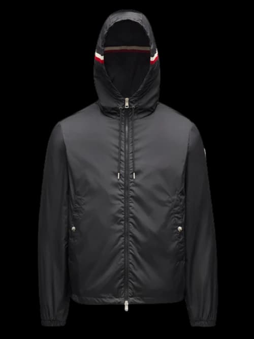 Moncler Grimpeurs Hooded Jacket Black