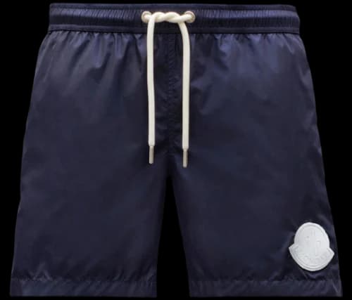 Moncler Logo Swim Short Navy
