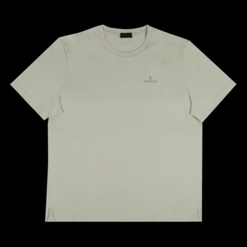 Moncler Dotted Short-Sleeve Logo T-Shirt 'Grey'