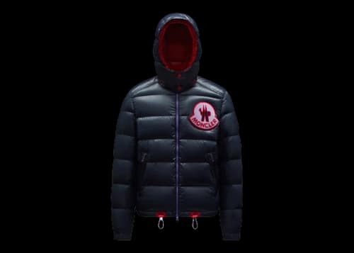 Moncler 2 Genius 1952 Man Haggi Short Down Jacket Navy