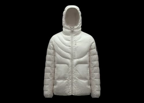 Moncler 2 Genius 1952 Man Hissu Short Down Jacket Snow White