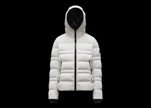 Moncler Women's Tharon Short Down Jacket Optical White