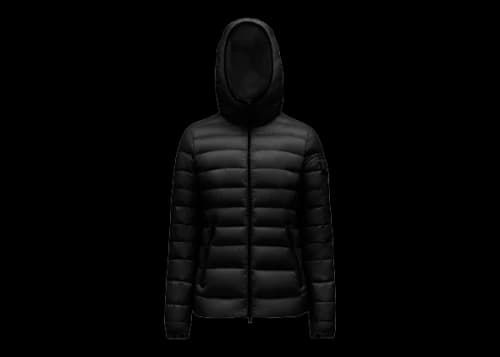 Moncler Women's Bles Short Down Jacket Black