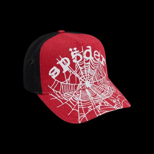 Sp5der Denim OG Web V2 Trucker 'Red'