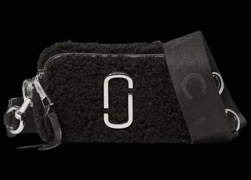 Marc Jacobs The Snapshot Teddy Camera Bag Black