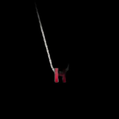 Hermes Mini Pop H Pendant Rose Tropique