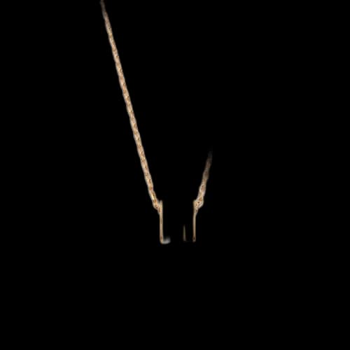 Hermes Mini Pop H Pendant Blanc
