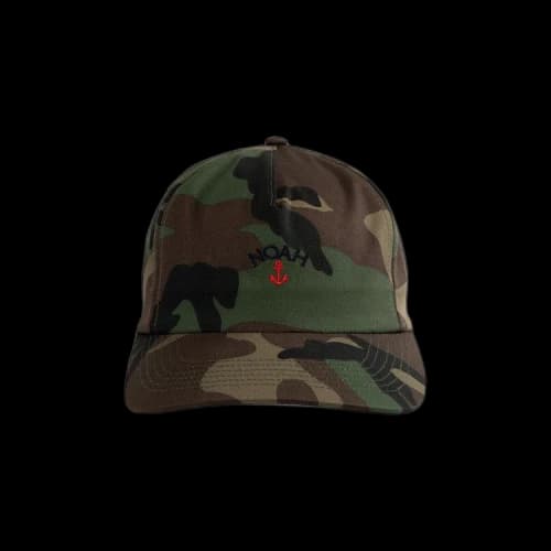 Noah Anchor Logo 5 Panel Cap 'Camo'