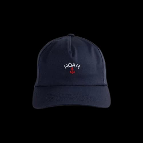 Noah Anchor Logo 5 Panel Cap 'Navy'