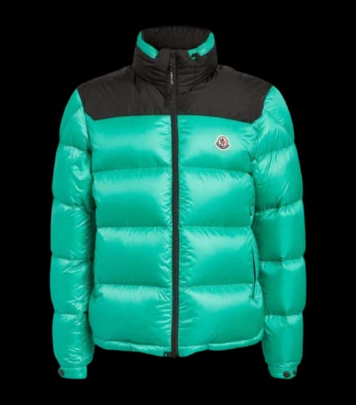 Moncler Peuplier Puffer Jacket Green/Black