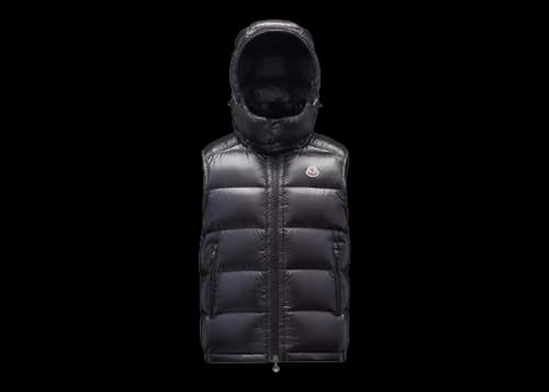 Moncler Bormes Down Vest Black
