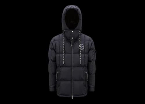 Moncler Mariveles Short Down Jacket Black