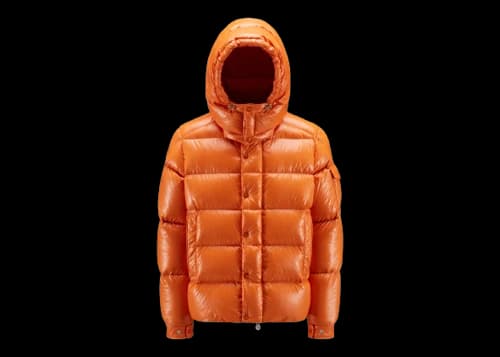 Moncler Maya 70th Anniversary Special Edition Short Down Jacket Campfire Orange
