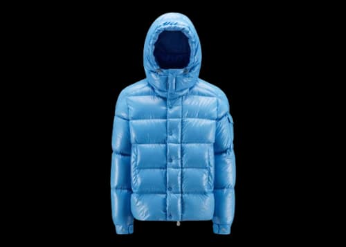 Moncler Maya 70th Anniversary Special Edition Short Down Jacket Sky Blue