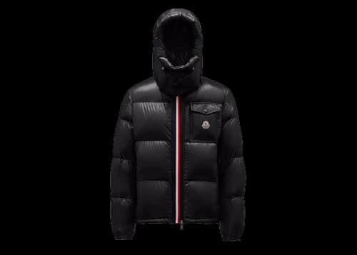 Moncler Montbeliard Short Down Jacket Black