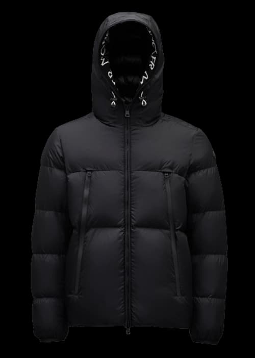 Moncler Montcla Short Down Jacket Black