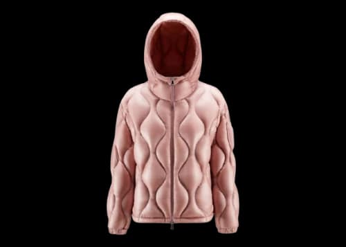 Moncler Anthon Short Down Jacket Light Pink