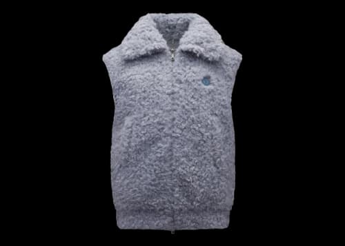Moncler Women's Achard Reversible Down Gilet Light Blue