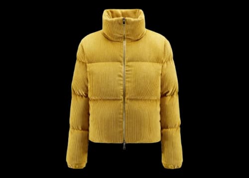Moncler Antre Short Down Jacket Maize