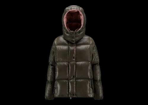 Moncler Parana Short Down Jacket Green