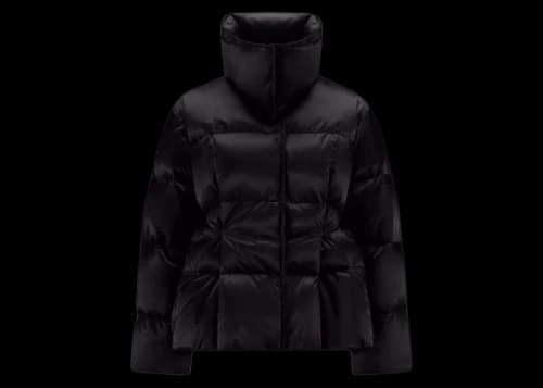 Moncler Coua Short Down Jacket Black