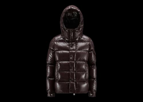Moncler Women's Maya 70th Anniversary Special Edition Short Down Jacket Dark Brown