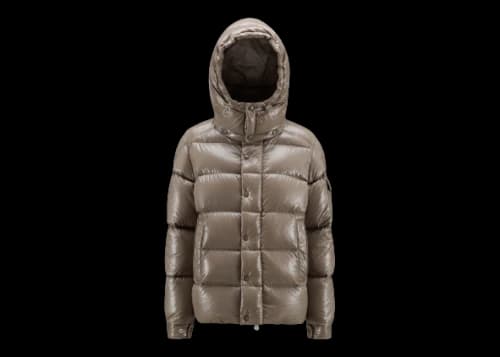 Moncler Women's Maya 70th Anniversary Special Edition Short Down Jacket Basalt Grey