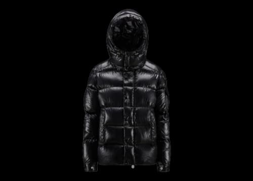 Moncler Women's Maya 70th Anniversary Special Edition Short Down Jacket Black