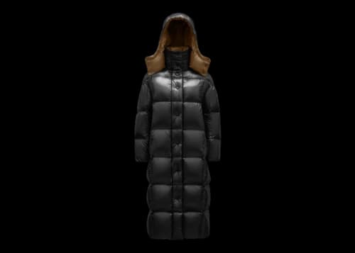 Moncler Women's Parnaiba Long Down Jacket Black