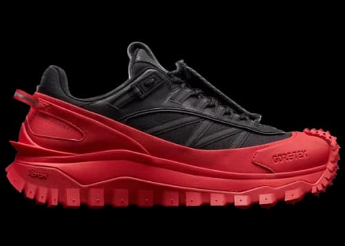 Moncler Trailgrip Gore-Tex Black Red