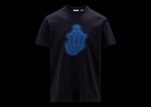 Moncler x JW Anderson Logo T-Shirt Navy Blue