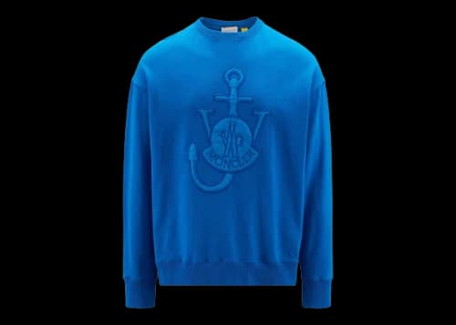 Moncler x JW Anderson Logo Sweatshirt Sky Blue