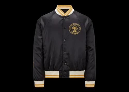 Moncler x Palm Angels Bucyk Down Bomber Jacket Black